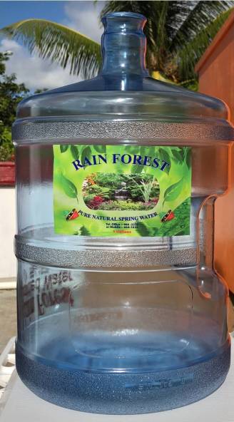 5 Gallon Bottle Water   $12.00 EC